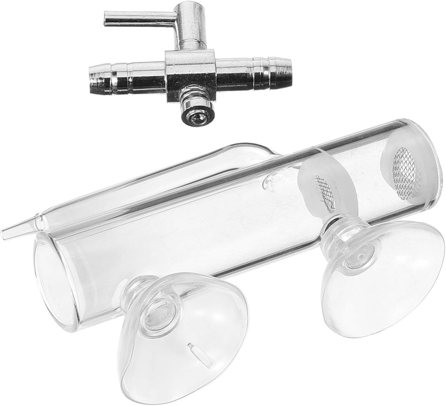 TOPPERFUN Glass Shrimp Egg Hatchery Aquarium Breeding Tube with Suction Incubator Box for Fish Tank Brine Shrimp Cultivation and Aquatic Pet Breeding image number 1