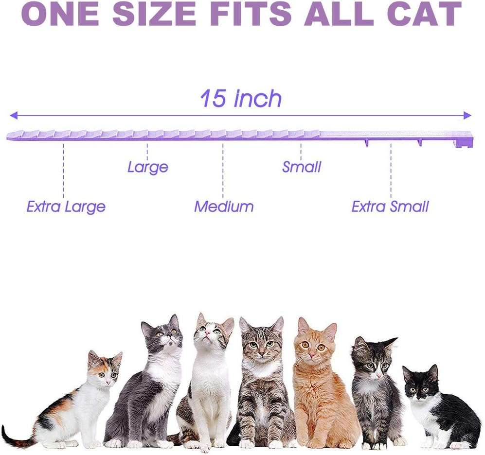 Toulifly Calming Collar, Cat Collar for Calming Anxiety and Aggression, Pheromones for Cats and Cats, Relieves Anxiety, Constant Calming -2 Pack image number 5