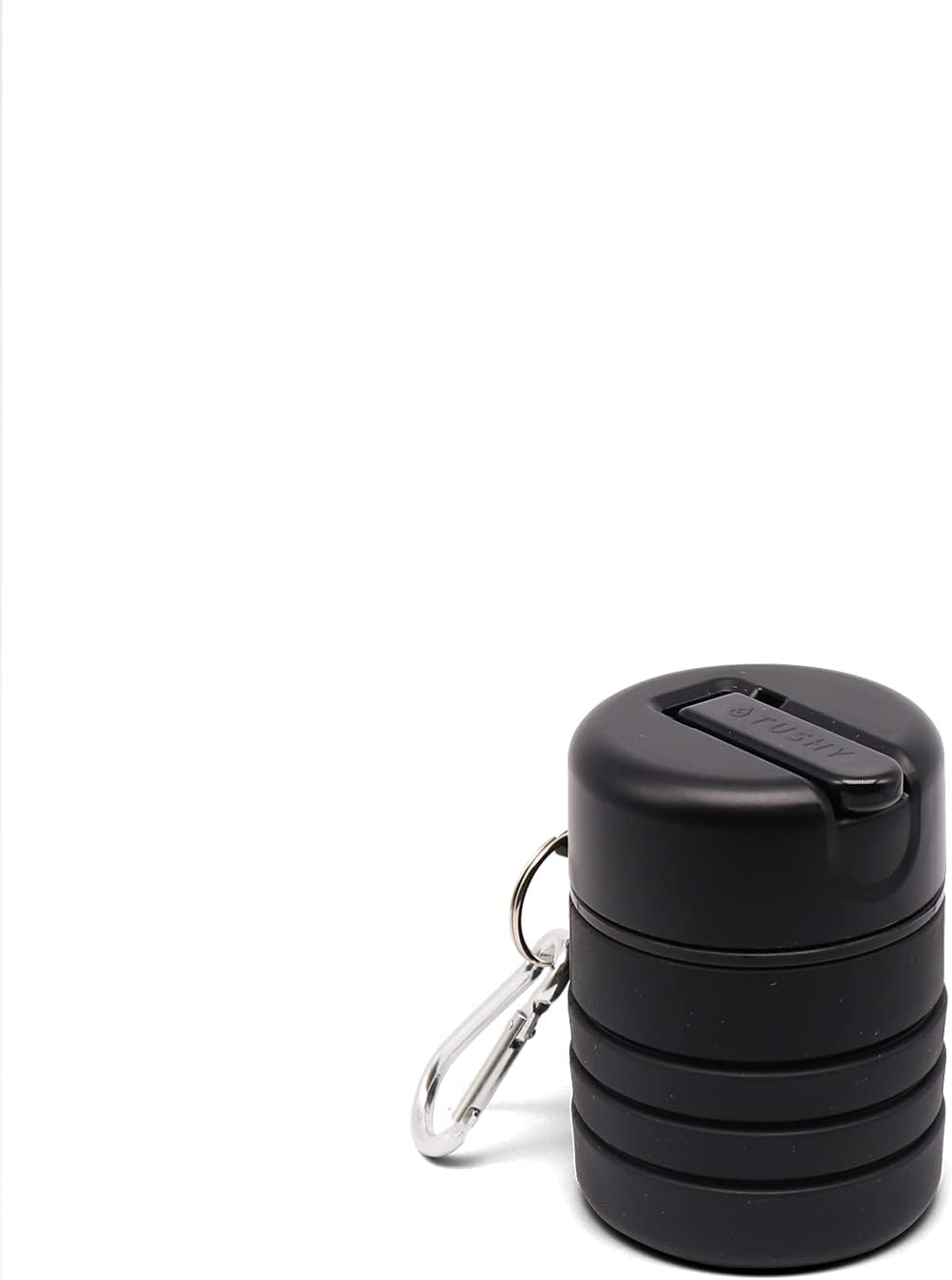 Tushy Travel Bidet: Collapsible & Expandable for Discreet Portability | Refreshing Clean for Camping, Outdoors & Travel (Peri Bottle for Postpartum Care, Helps with Hemorrhoid Relief), Jet Black image number 4