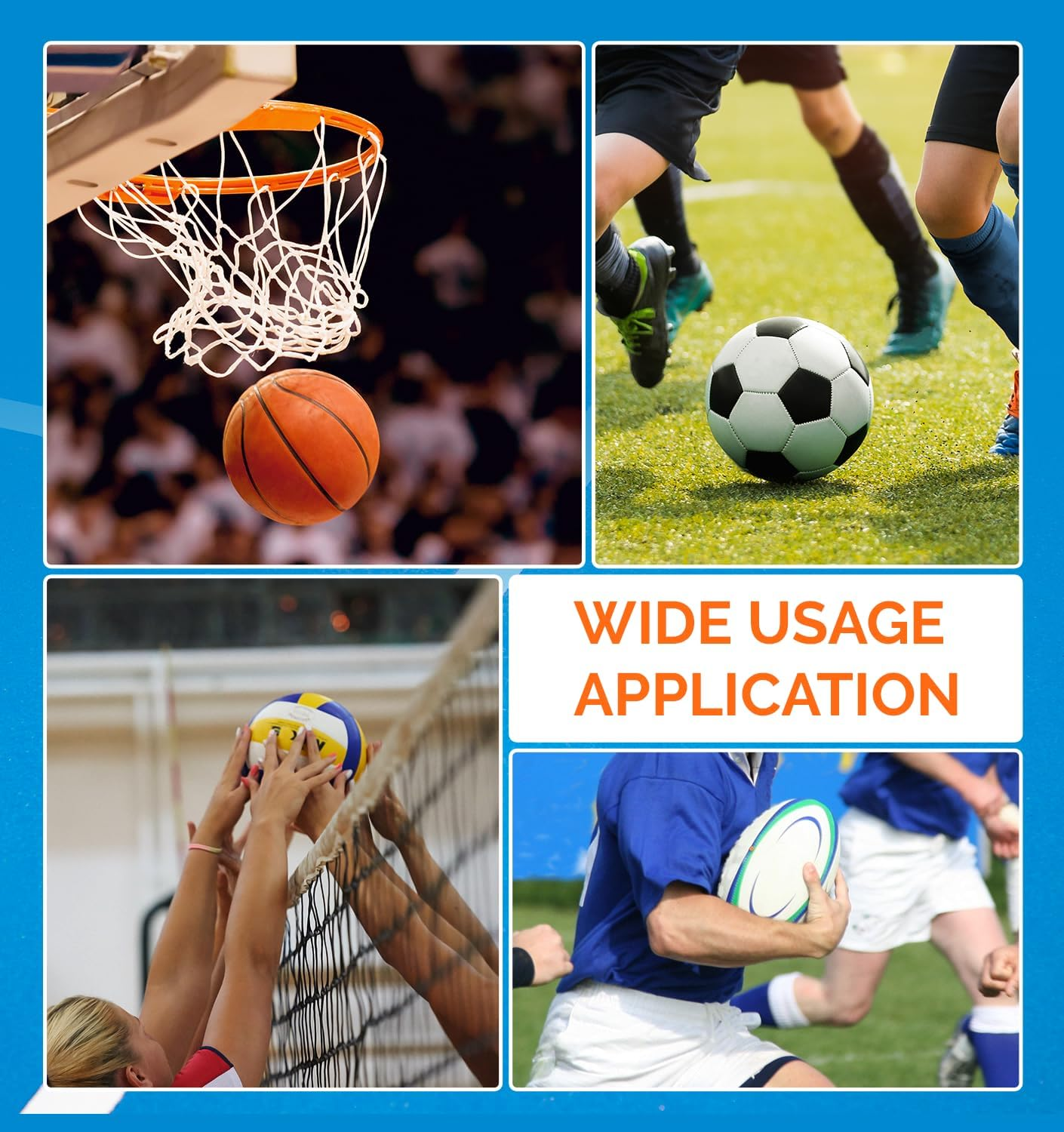 ETENWOLF A102 Brass Ball Pump Needles Pack of 12, No Break Heavy Duty Air Pump Needles for Balls with Storage Case, Compatible with Hand Pump and Electric Pump, Stainless Steel Body image number 5