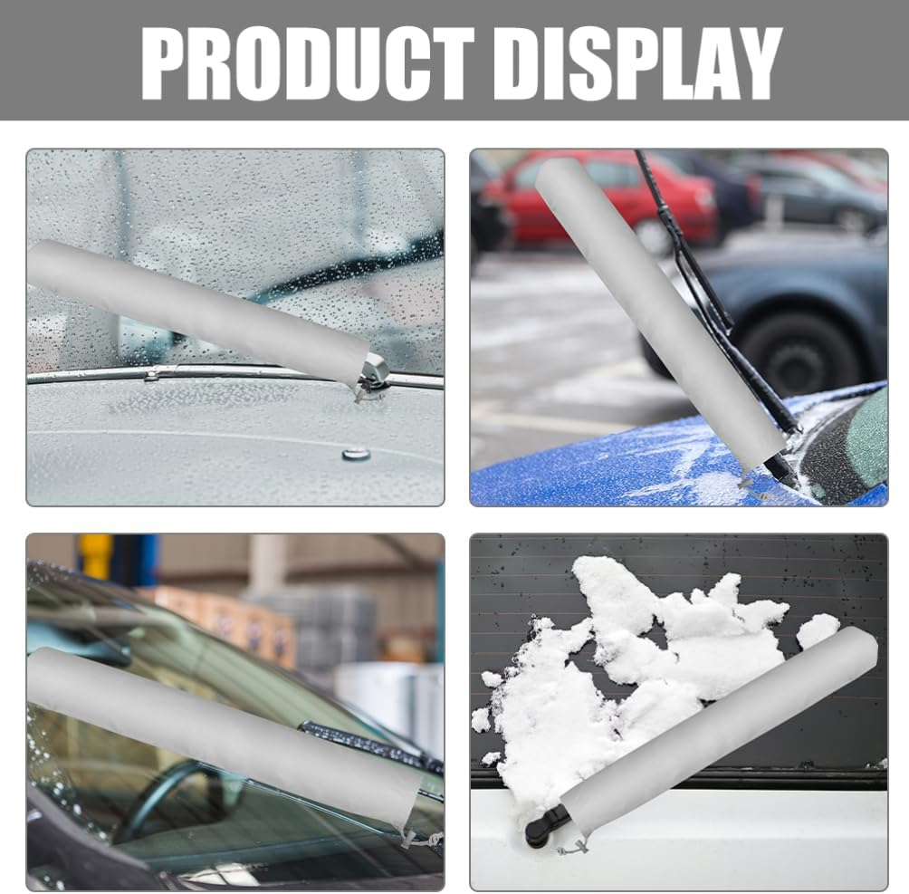 Iplusmile Windshield Wiper Automotive Wiper Guards Rain Sleeves for Birds and Dust Material for Rvs and Cars image number 2