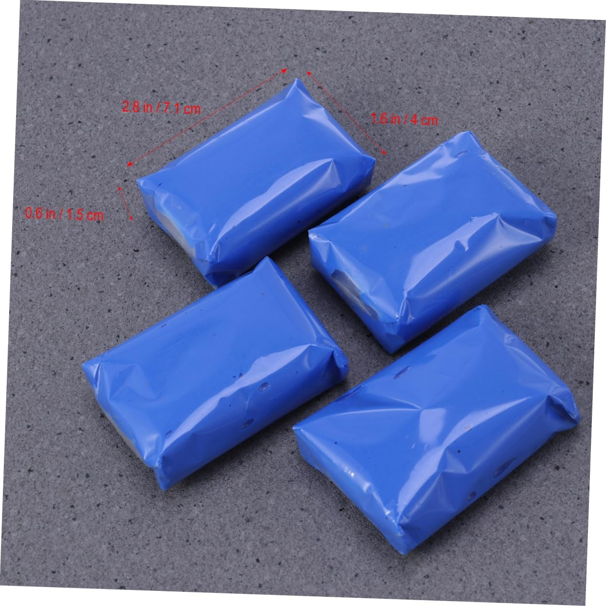 EPIGEIST 4Pcs Car Clay Bar Auto Detailing Cleaner 100G Set for Automotive Paint Decontamination and Oil Film Removal Suitable for Car Exterior Care image number 2