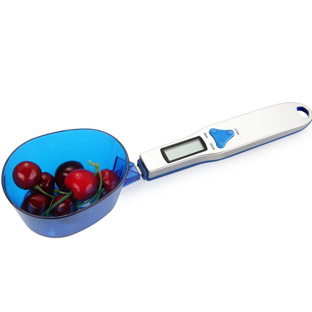 Spoon Scale - Digital Scale Spoon LCD Display Kitchen Spoon Scale 500G/0.1G Electronic Measuring Spoon Scales with 3 Detachable Weighing Spoons image number 4
