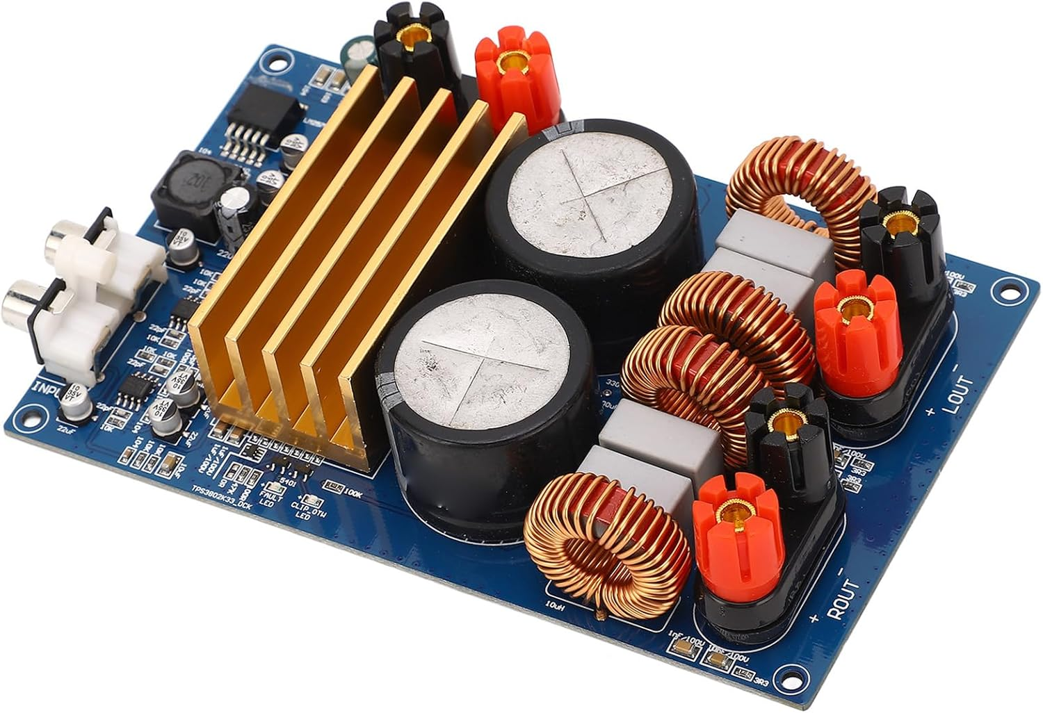 EVTSCAN Amplifier Board TPA3255 300W plus 300W Class D Digital Amplifier Audio Board, for Home Theater DC48V image number 1