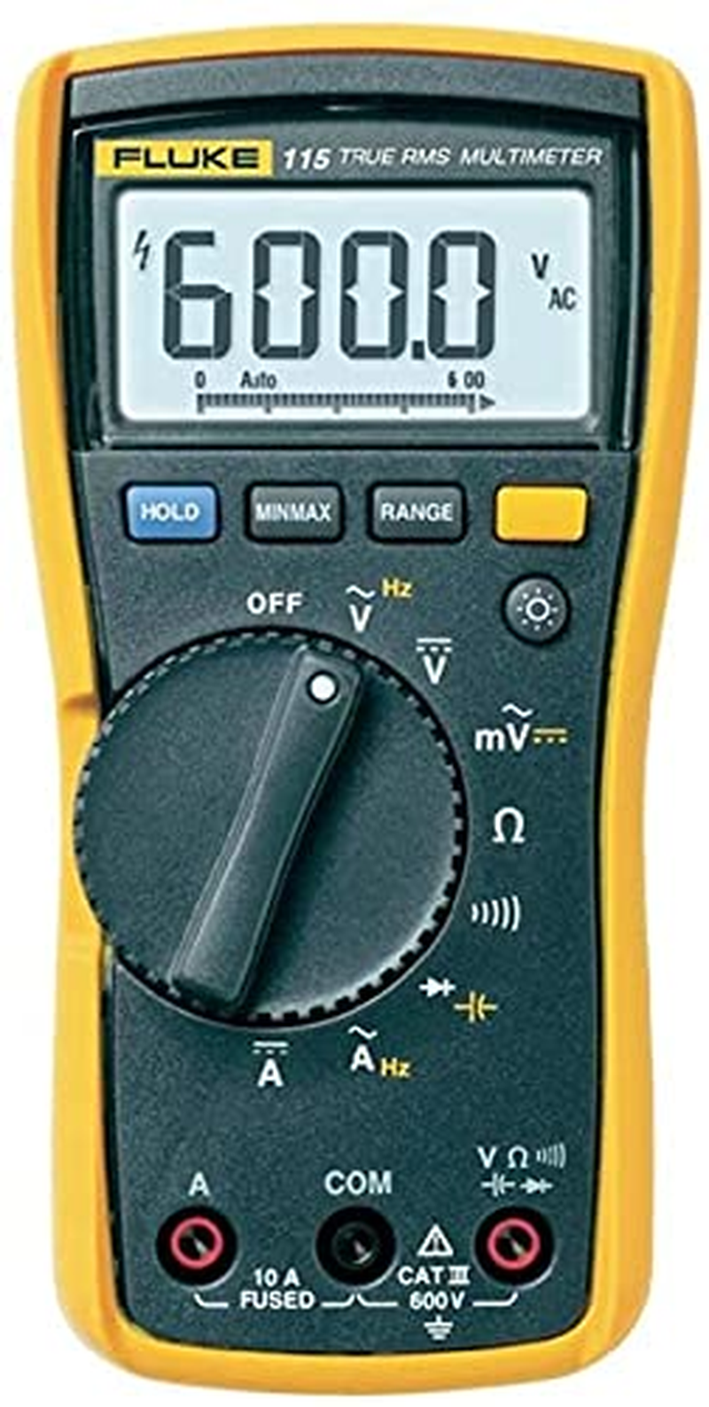 Fluke True RMS Digital Multimeter, Multicolor image number 2