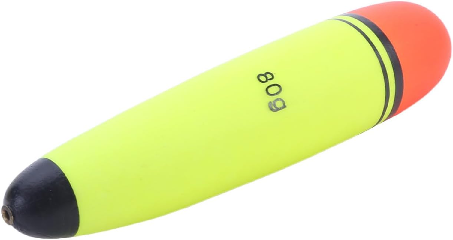 QXPDD 4Pcs Fishing Bobber Float EVA Foam Floats Fishing Floats,Fishing Slip Bobbers for Pike Perch Carp Bass Saltwater Freshwater Fishing,80G - 20G image number 2