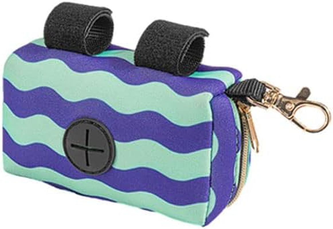 Pet Pouch Dog Poop Bag Container Dispenser Puppy Pick-Up Poo Waste Bags Holder - Easy-To-Clean, Portable Puppy Poo Bag Container - 10X4.5X6Cm Size for Outdoor Use