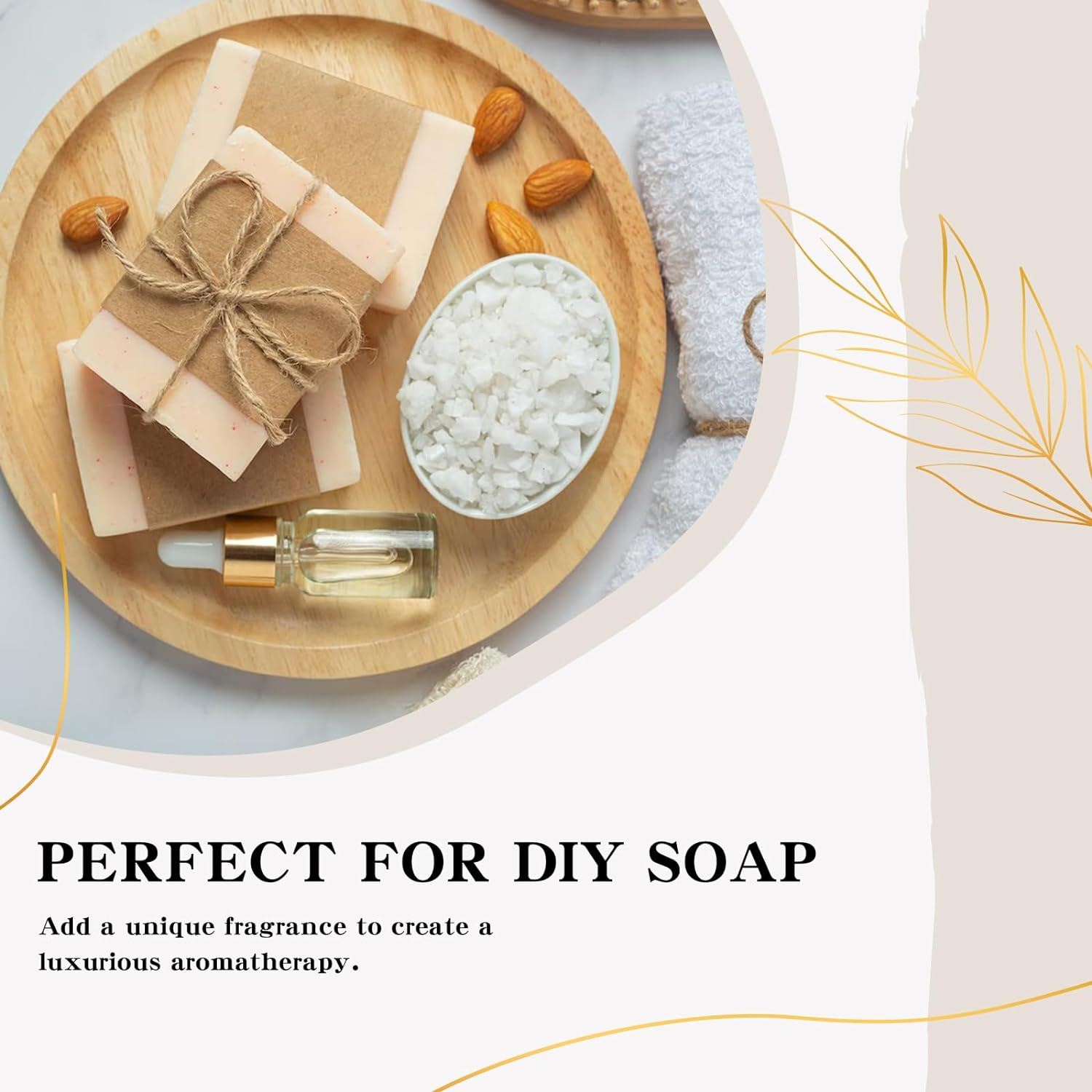 EUQEE Amber Romance Fragrance Oils, 2.02 Fl Oz Essential Oils for Diffuser, DIY Soap, Candle Making - with Glass Dropper (60Ml)