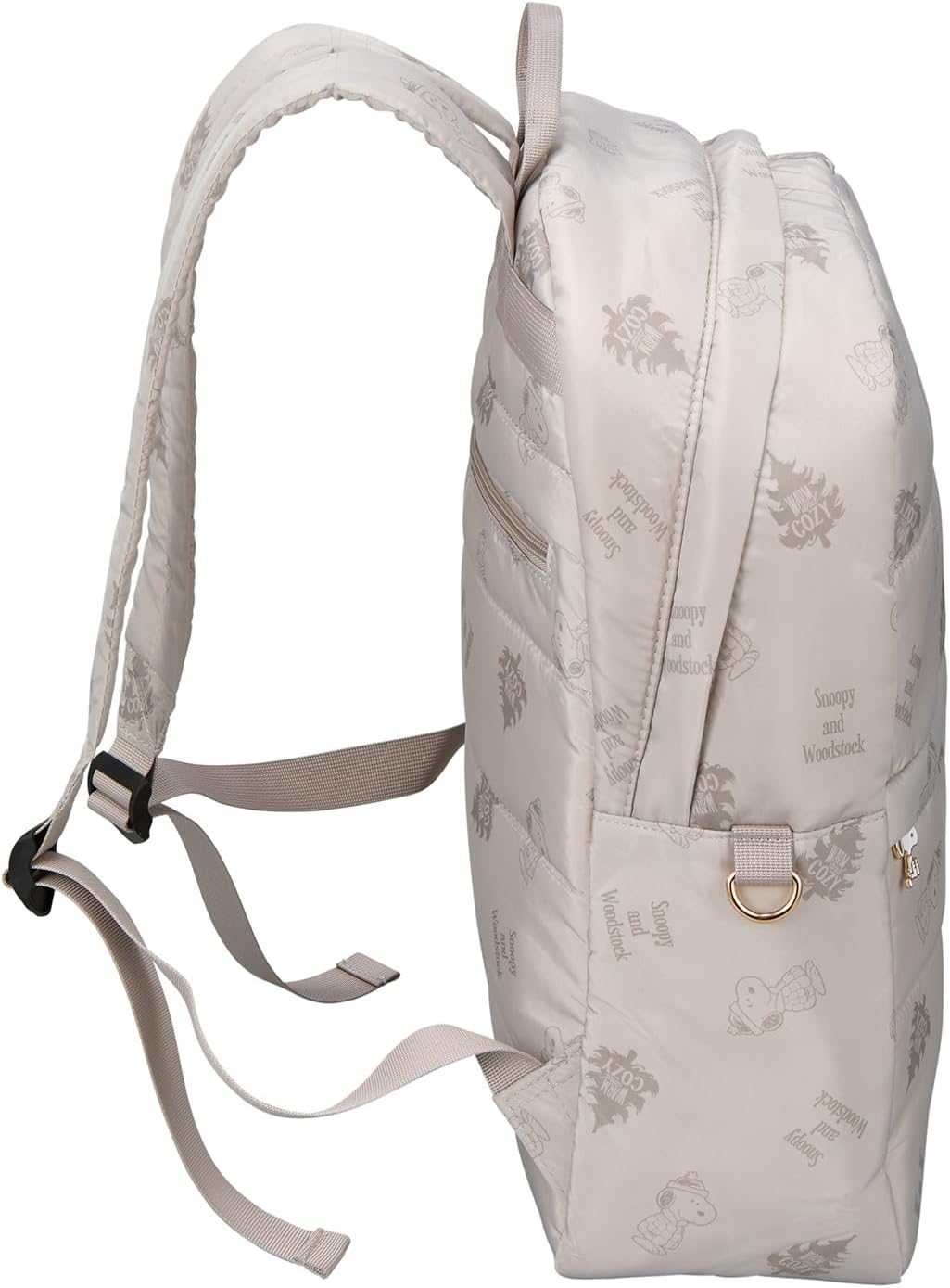 Shifree Snoopy Women'S Backpack, Daypack, down Bag, Peanuts - Pn181. Ivory Down image number 4