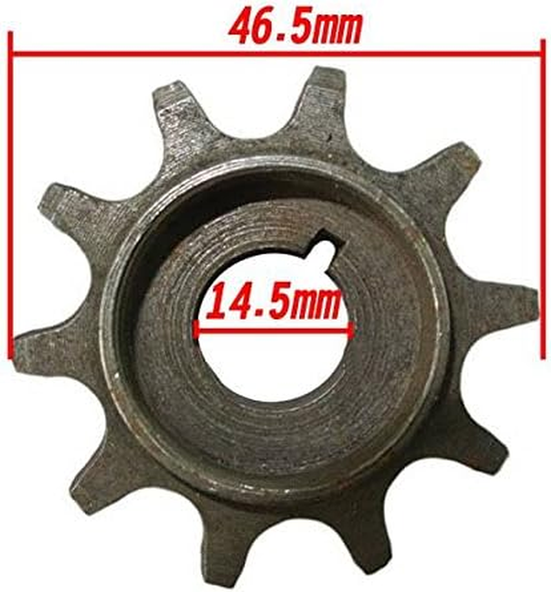 JRL 10T Clutch Gear Drive Sprocket Clutch Arm & Pin Camshaft 49Cc 80Cc Motorized Bike