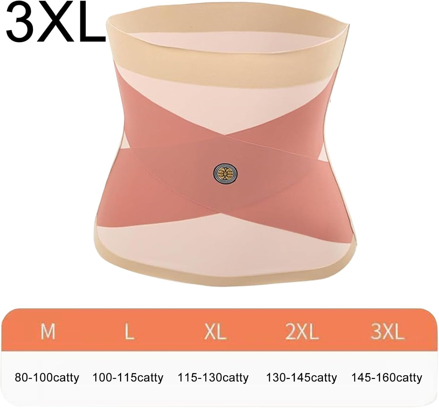 2PCS Waist Trainer Corset,Tummy Control Waist Trainer Corset Adjustable | Seamless Nylon Belly Band, Breathable Cincher Washable Girdle for Running, Working, Dating image number 4