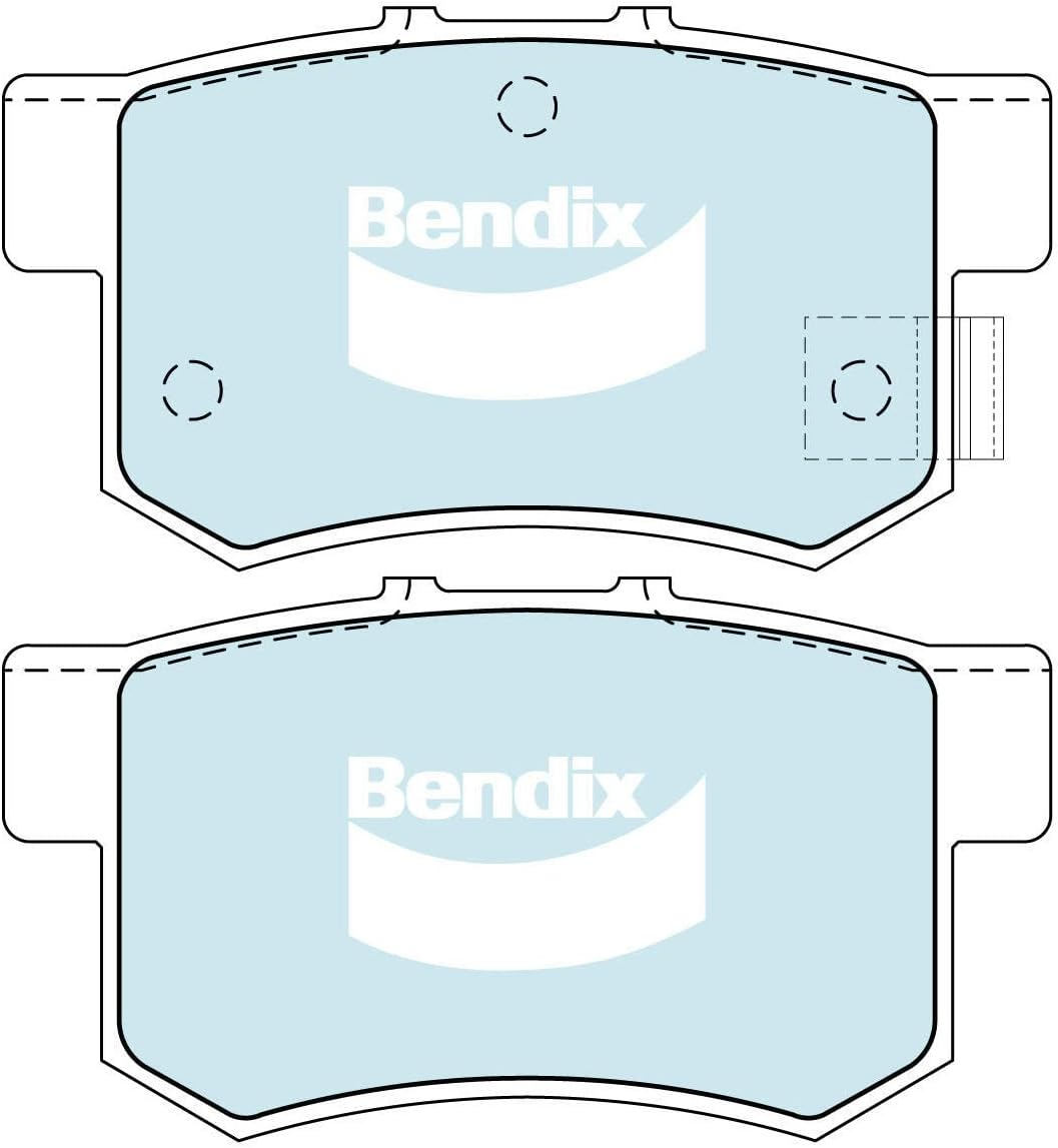 Bendix DB1265GCT General CT Disc Pads Set image number 1