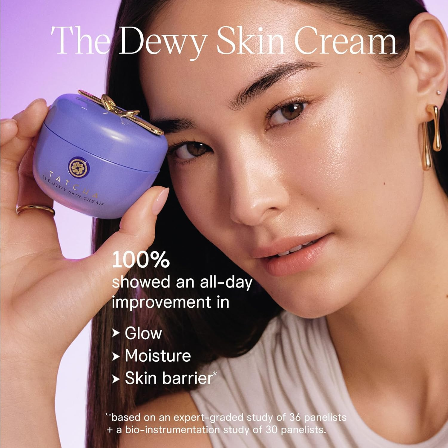 The Dewy Skin Cream by Tatcha for Women - 1.7 Oz Cream