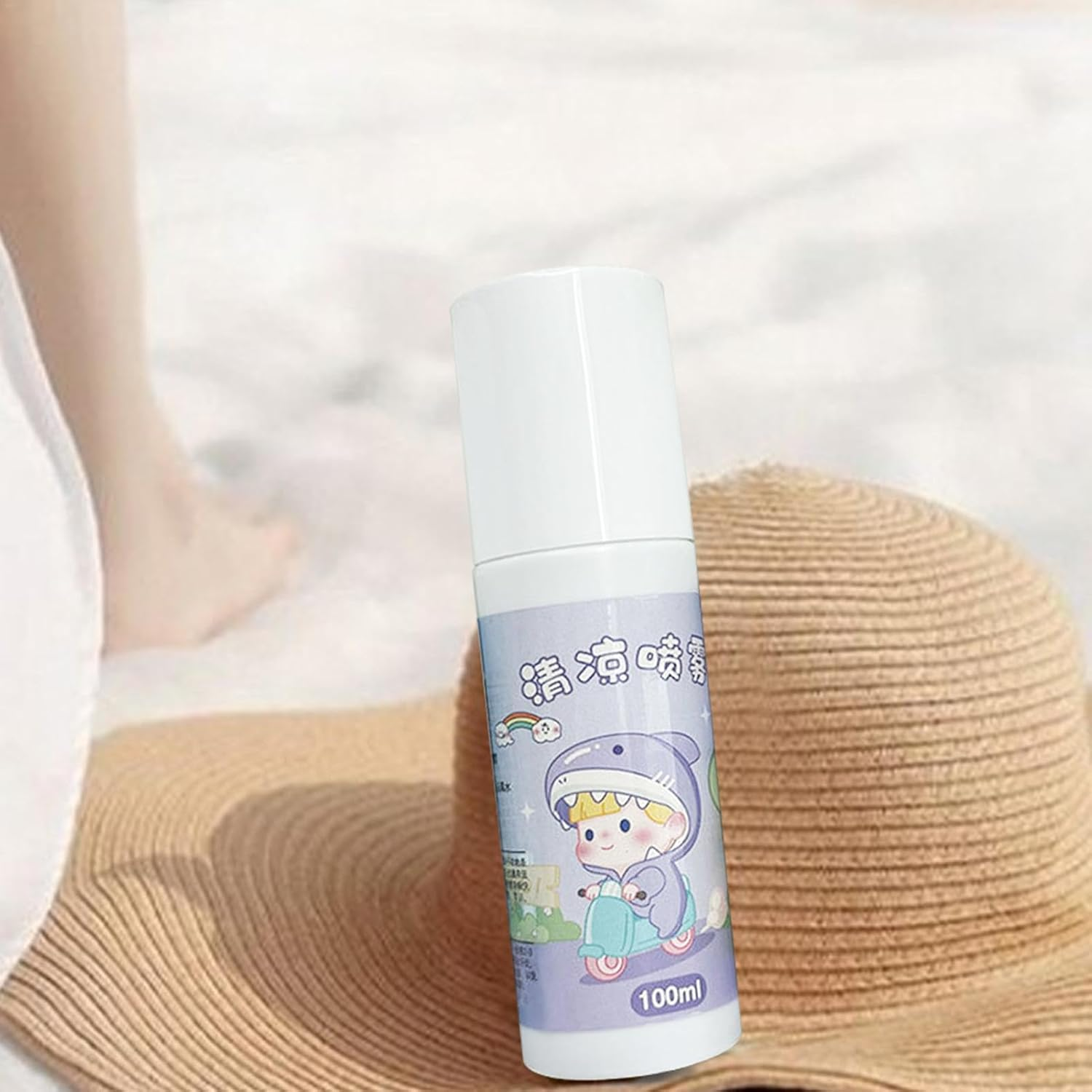 Spray Cooling Agent - Gentle Instant Cool Spray Rapid Cooling Mist Spray - Long-Lasting Cooling Face Spray Soothing Summer Spray for Outdoor Activities image number 2