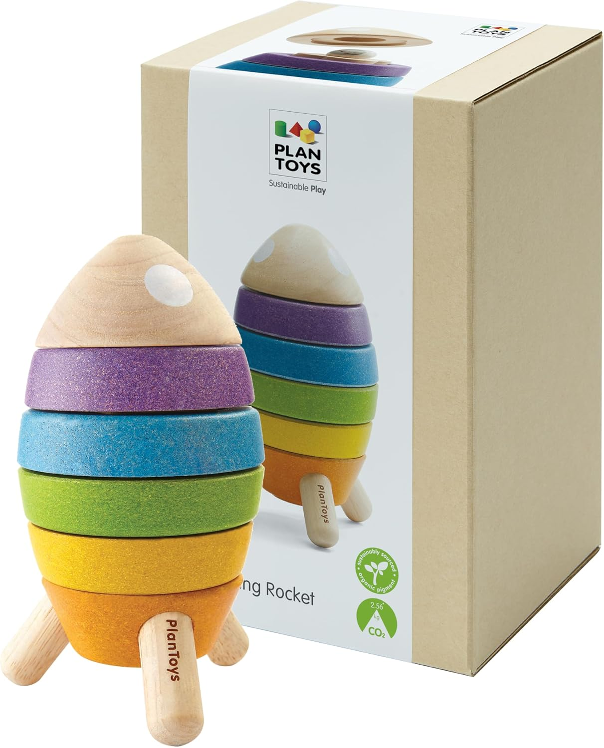 Plantoys - Stacking Rocket