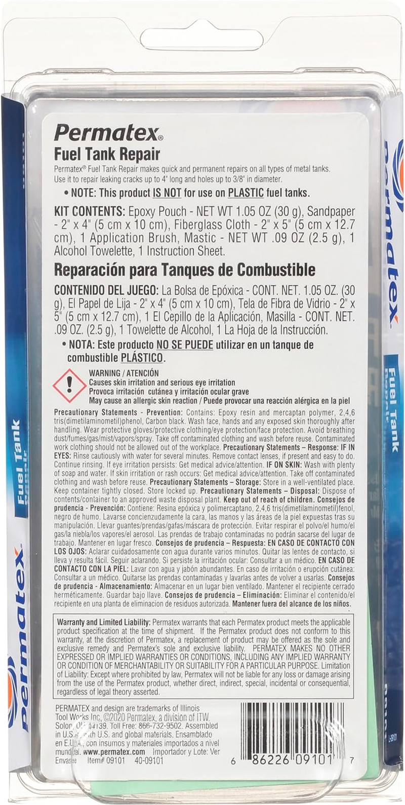 Permatex Fuel Tank Repair Kit image number 1