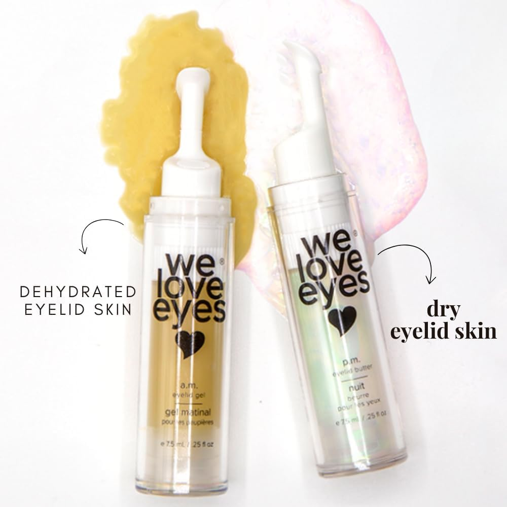 We Love Eyes - P.M. Eyelid Butter - Night Time Eye Cream to Lock Moisture in While You Sleep. Improve Fine Lines, Dark Circles, & Puffy Eyes While Asleep image number 1