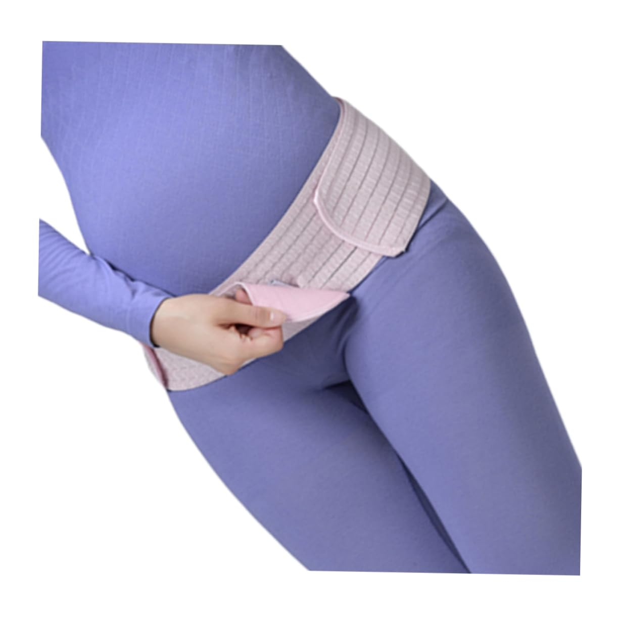 Dual Purpose Postpartum Pelvic Belly Belt for Pregnant Women Waist Care Belt Abdomen Support image number 5