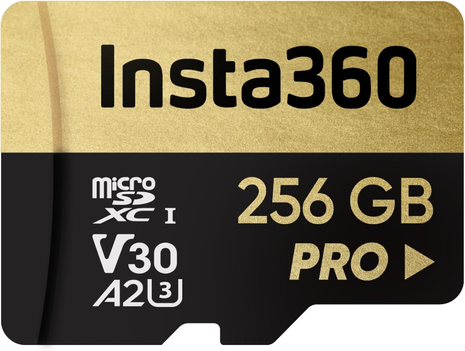 Insta360 128GB Microsdxc Memory Card, V30, A1, UHS-I, 90 Mb/S Read/Write Speed