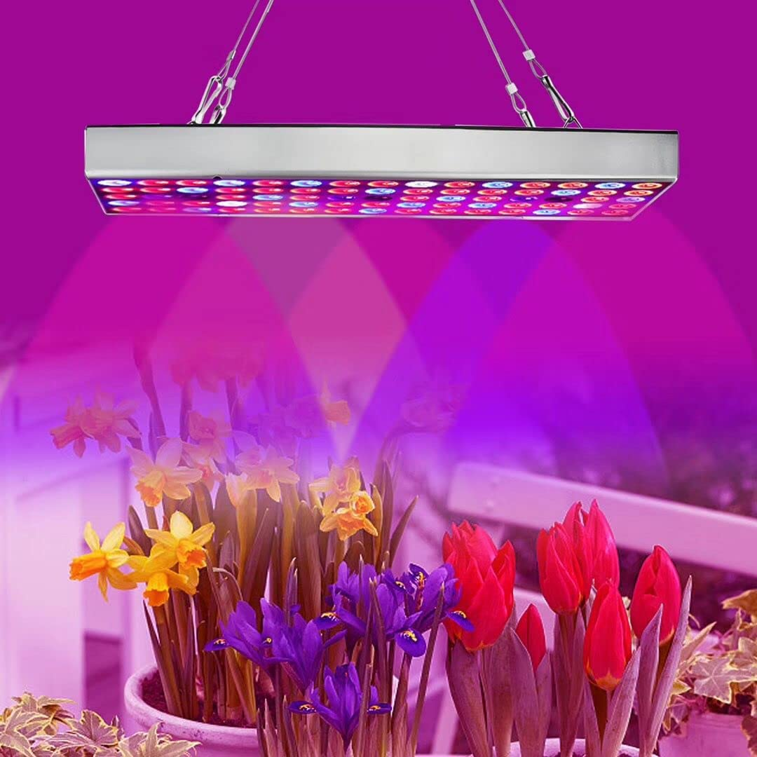 NUZAMAS 25W 75LED Grow Lamp LED Plant Lamp Full Spectrum LED Grow Light for Indoor Plants Seeding Vegetable Stadium and Flower Plants Growing Lamp image number 1