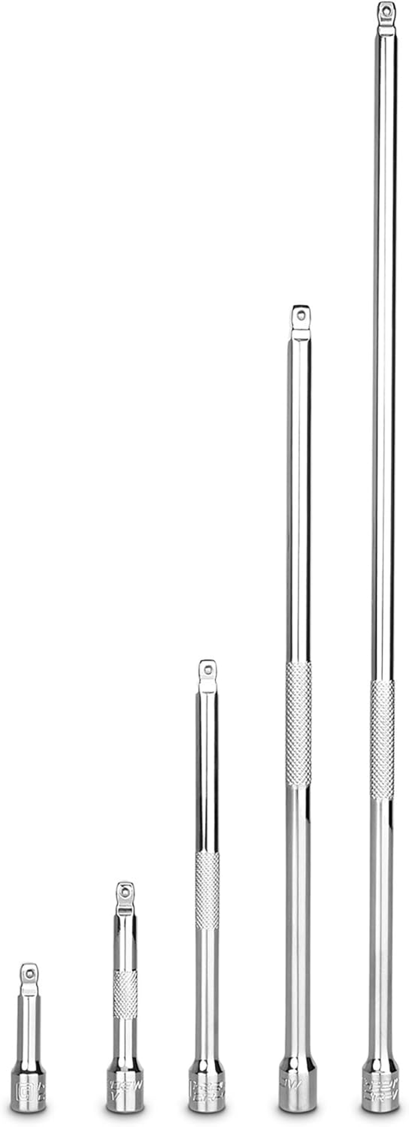 Capri Tools 1/4-Inch Drive Wobble Extension Bar Set, 5-Piece image number 6