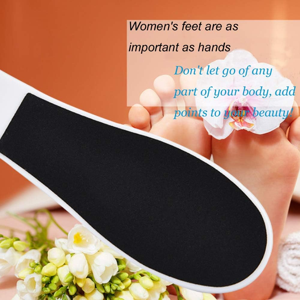10 Pack Foot File, Professional Foot Callus Remover Sandpaper Pedicure Tools, Double Side Foot Scrubber, Sander for Dead Skin Foot Rasp Pedicure for Women Mother Family Manicure Beauty Shop Spa image number 1