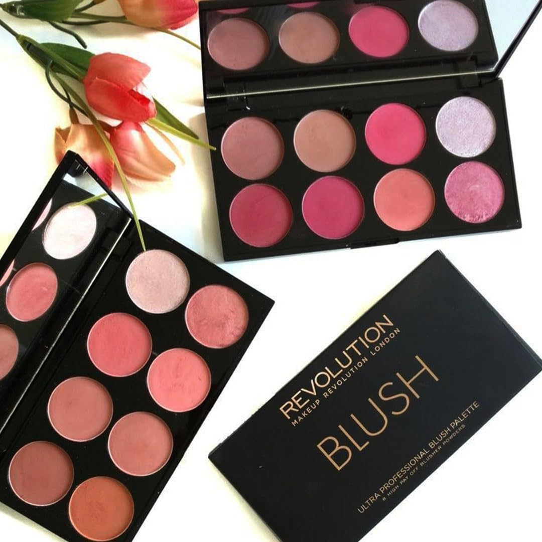 Revolution Ultra Blush Palette Golden Sugar, Hot Spice, 17853 image number 4