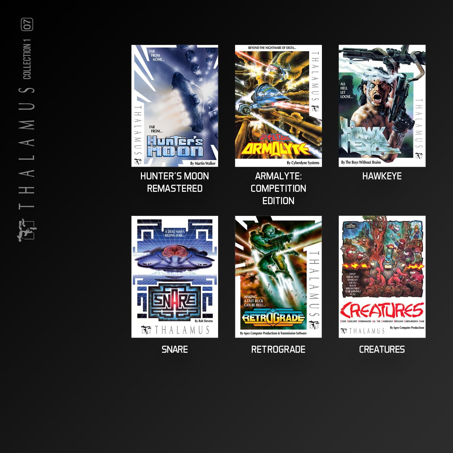 Blaze Evercade Thalamus Collection 1 image number 2