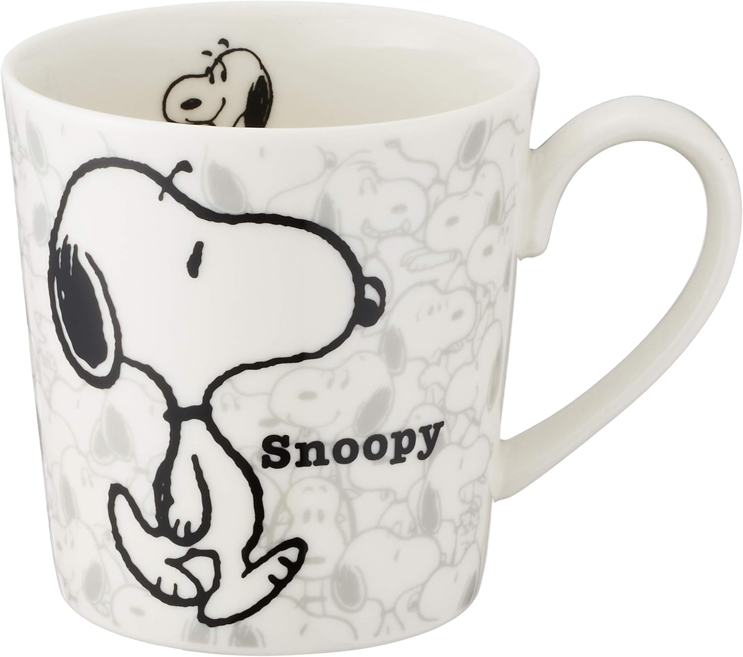 Kaneshotouki 604139 Yamaka Shoten Peanuts Snoopy Mug, Large Capacity Approx. 11.8 Fl Oz (350 Ml), Snoopy Meny, Scandinavian Gift, Miscellaneous Goods, Popular, Ranking, Stylish Gift image number 1