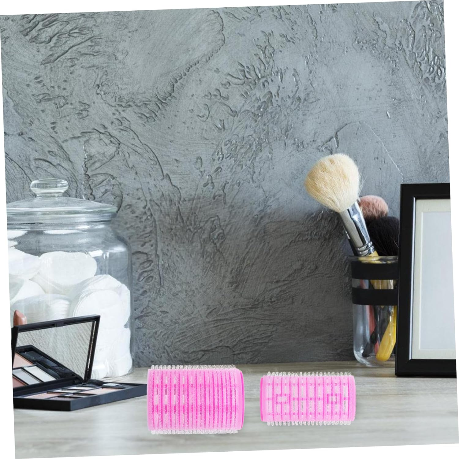 EPIGEIST Hot Rollers for Long Hair Hair Curler Set with 6 Medium 6 Small Rollers Clips for Women image number 4