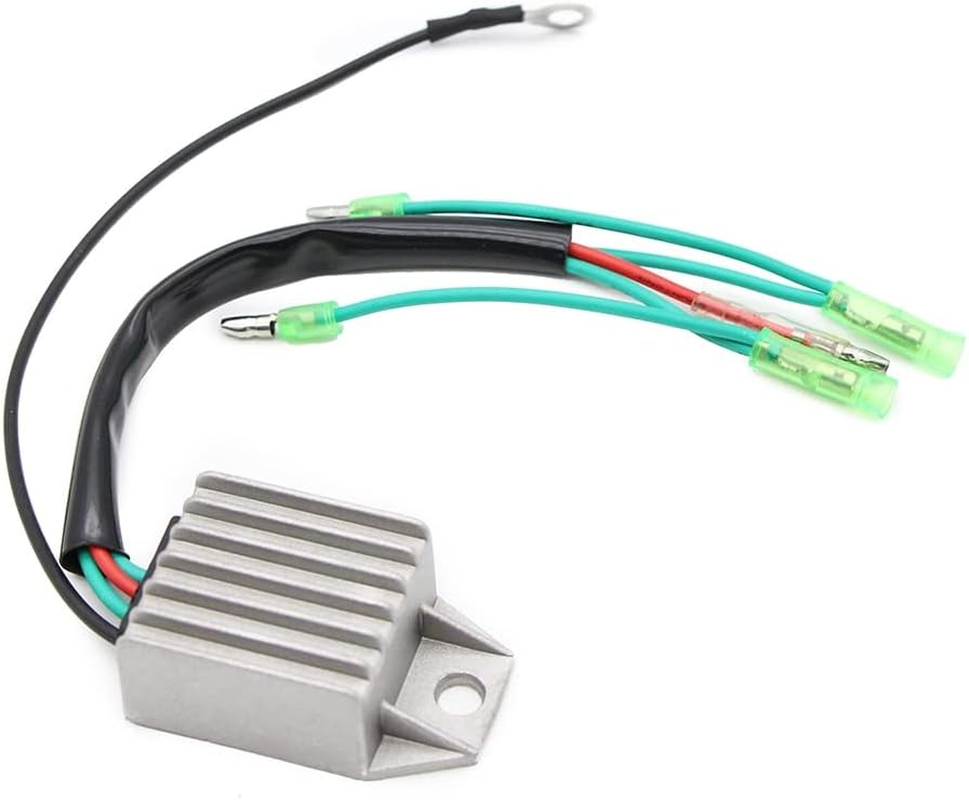 Premium Motorcycle Parts for Yamaha 6C MHS/L 6D EMS/L 8C MHS 9.9F MHS 13.5A MHS/L 15F WCS/L 20D EMS/L 25 S/L 6J8-81960-00 Voltage Regulator Rectifier Accessories