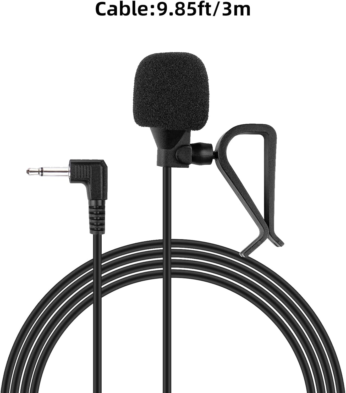 3.5Mm Microphone Assembly Mic for Car Vehicle Head Unit Bluetooth Microphone Car Microphone Compatible with GPS DVD Stereo for Hands Free Communication image number 6