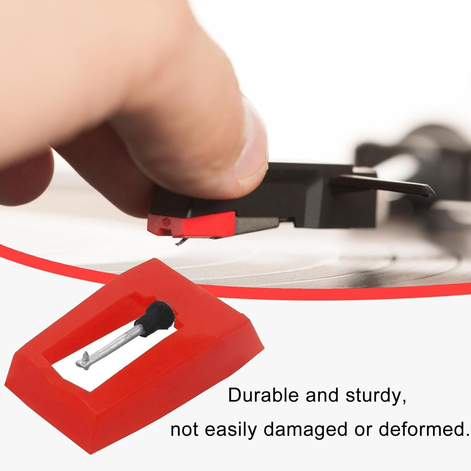 Record Player Needle,3X Phonograph Players Needles | Players Replace for Enhanced Audio Performance Clarity and Durability image number 5