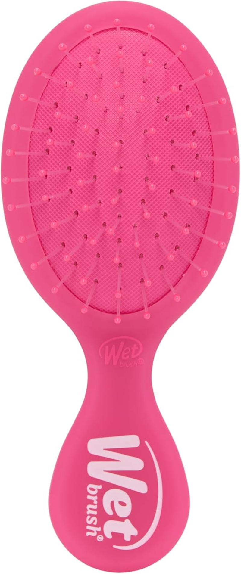 Wet Brush Mini Detangler Hair Brush, Purple Frost, Detangling Travel Hairbrush, Ultra-Soft Intelliflex Bristles Glide through Tangles with Ease, Pain-Free, All Hair Types