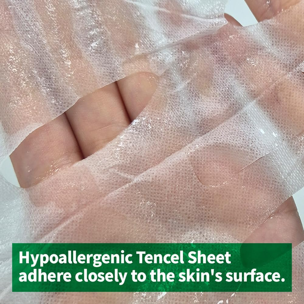 [Pack of 12] EUNYUL Daily Care Facial Sheet Mask Pack (12 Types) Vegan Cosmetics Korean Skincare Hydrating & Nourishing & Natural Ingredients for All Skin Types image number 3