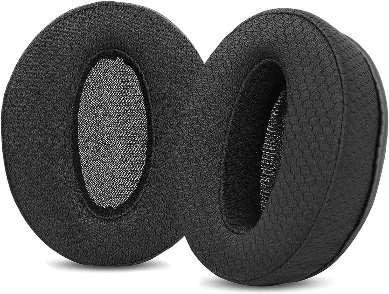 Minhutya HD 4.50 BTNC Earpads Replacement Ear Pads Cushions Cover Repair Parts Compatible with Sennheiser HD 4.50BT, HD 4.50BTNC, HD 4.40BT Wireless Headphones (Mesh Cloth/Black) image number 3