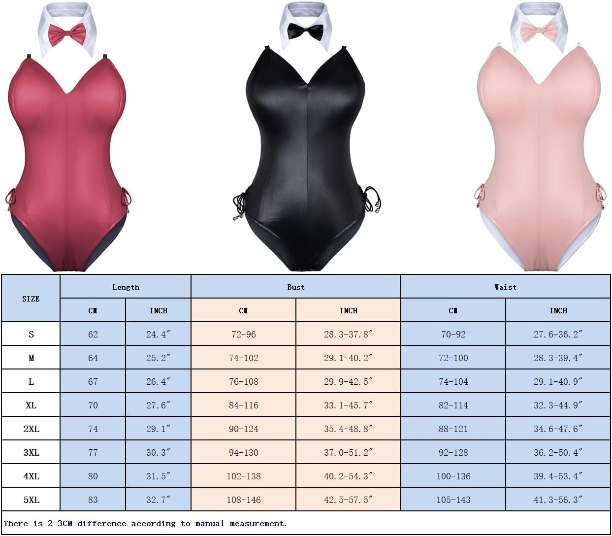 Aimina Womens Bunny Costume Girl Suit Senpai Cosplay Anime Role Costume One Piece Bodysuit Stockings Set