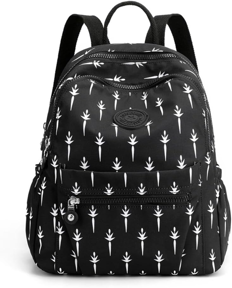 Tanweibago Mini Nylon Women Backpacks,11L Small Ladies Backpacks Casual Lightweight Women Shopping Travel Daypack