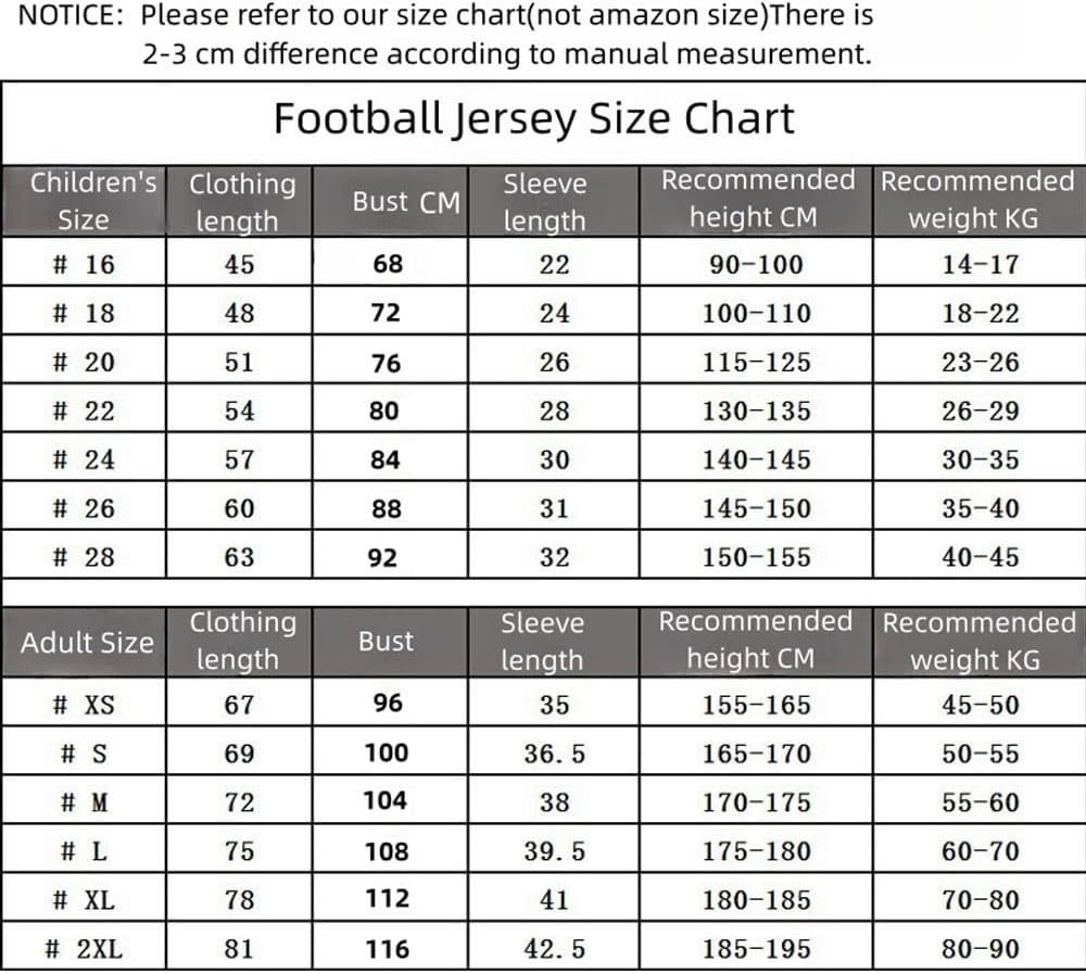 KARFRI No.17 DE Bruyne/No.9 Haaland Jersey Kids/Adults Soccer Training Jersey Sets Fan Jersey Sets Best Kids Birthday Gifts,26-D image number 3