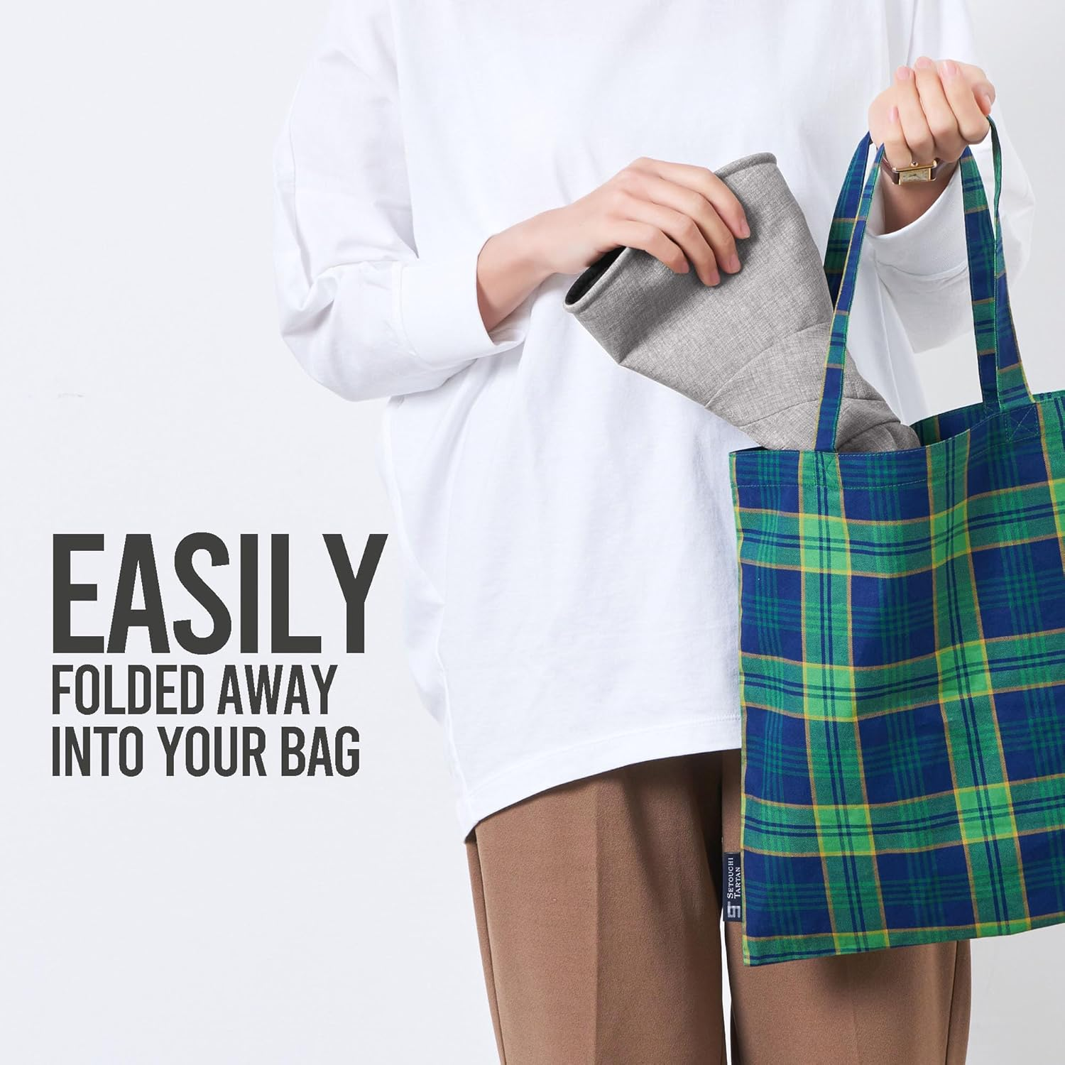 CHARM Womens Summer Beach Sun Hat - Wide Brim Gardening UV Protection Japanese Design - Black image number 6