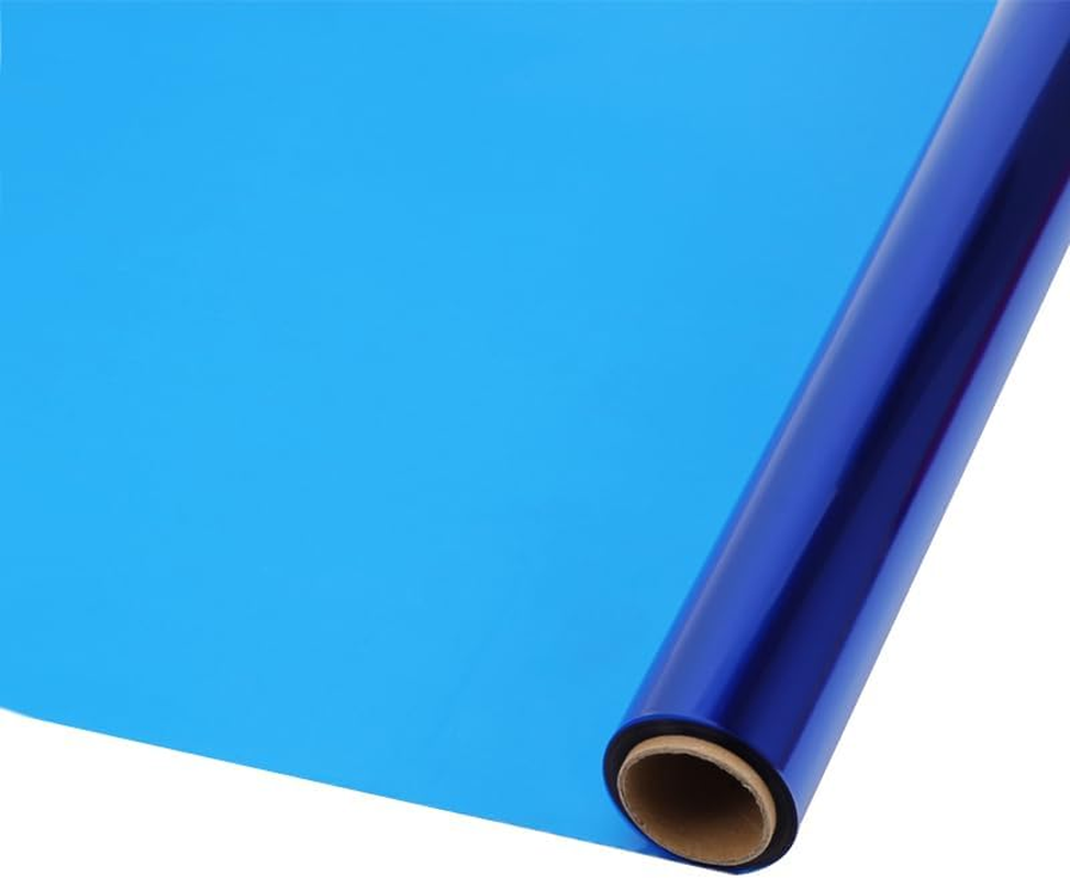 AIMALL 1 Roll 40CM X 30M Plain Colourful Cellophane Wrap Film, Thick OPP Material for Florist Hamper, Gift Wrap, Crafts, Baskets, and Flowers