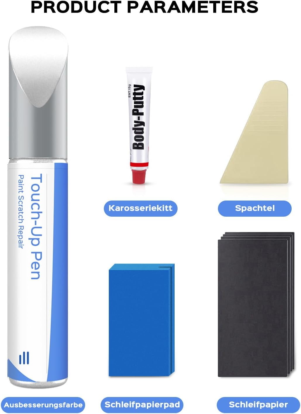 Z40R/40R Snow White Touch up Paint Kit for Vauxhall Exact Match - Touch up Scratches and Chips image number 4