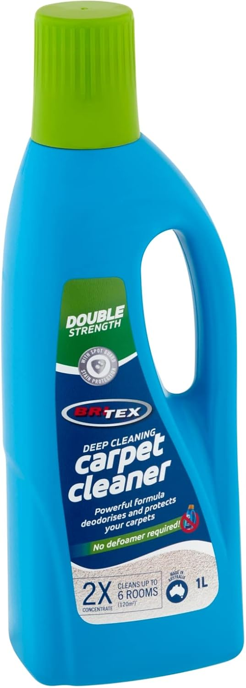Britex Deep Cleaning Carpet Cleaner - 1L Low Foaming Formula with Spotguard&reg; Stain Protection