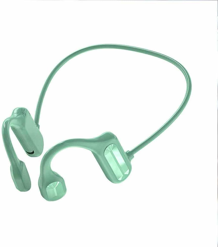 Bone Conduction Sports Headphones,Bluetooth Wireless Earphones, Waterproof Headset Open-Ear Sports Earphones for Running,Workout,Cycling,Driving,Gym (Black)