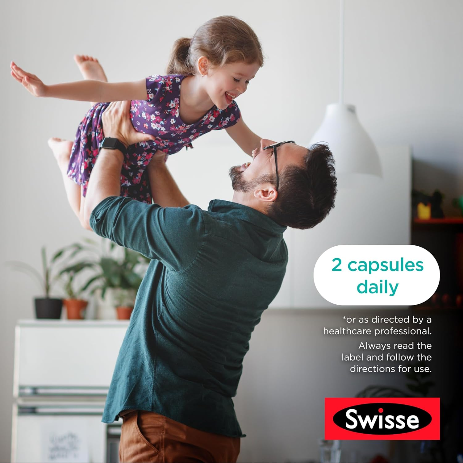 Swisse Ultiboost High Strength Odourless Wild Fish Oil - for Heart, Brain, Eye & Joint Health Support - 200 Capsules image number 4