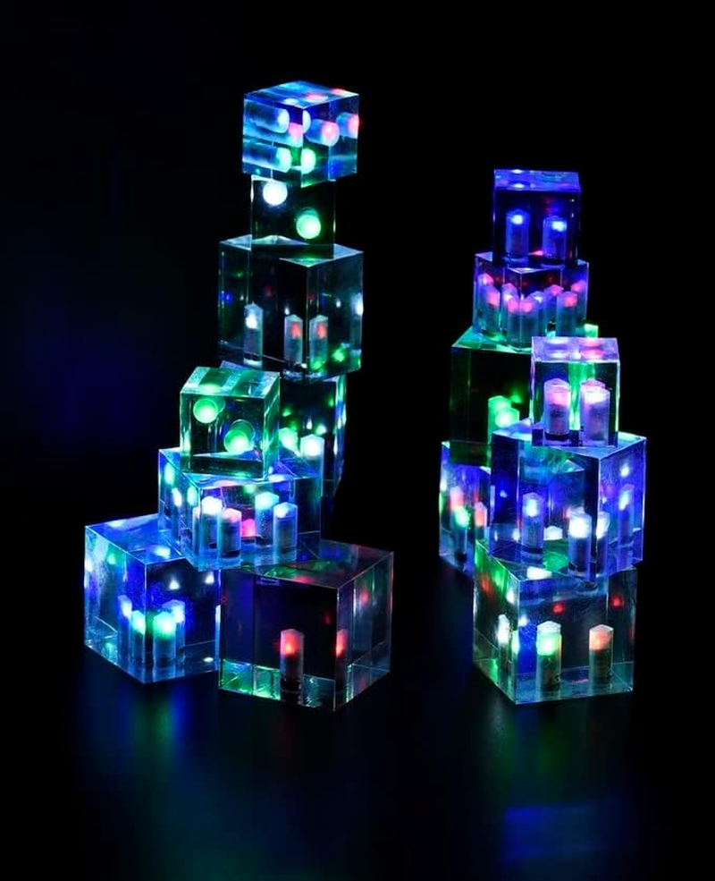 Taidacent Micro USB 50Mm Remote Wireless Leds and Coil Inductive Induction Led Lamp Light up Wireless Charger/Charging Kit for Model Decoration Magical Toys (10PCS 5.4MM Multi Color Leds + Coil) image number 2