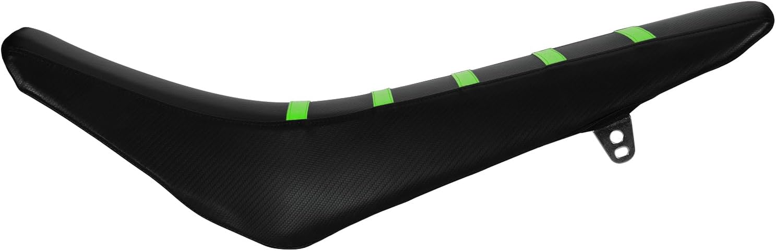 USTPO Ribbed Dirt Bike Seat Cover Gripper Soft for KLX 140 KLX140 KLX140G KLX140L KLX140R KLX140RF 2015-2024 Pit Bike Non-Slip Surface Protector Green image number 1