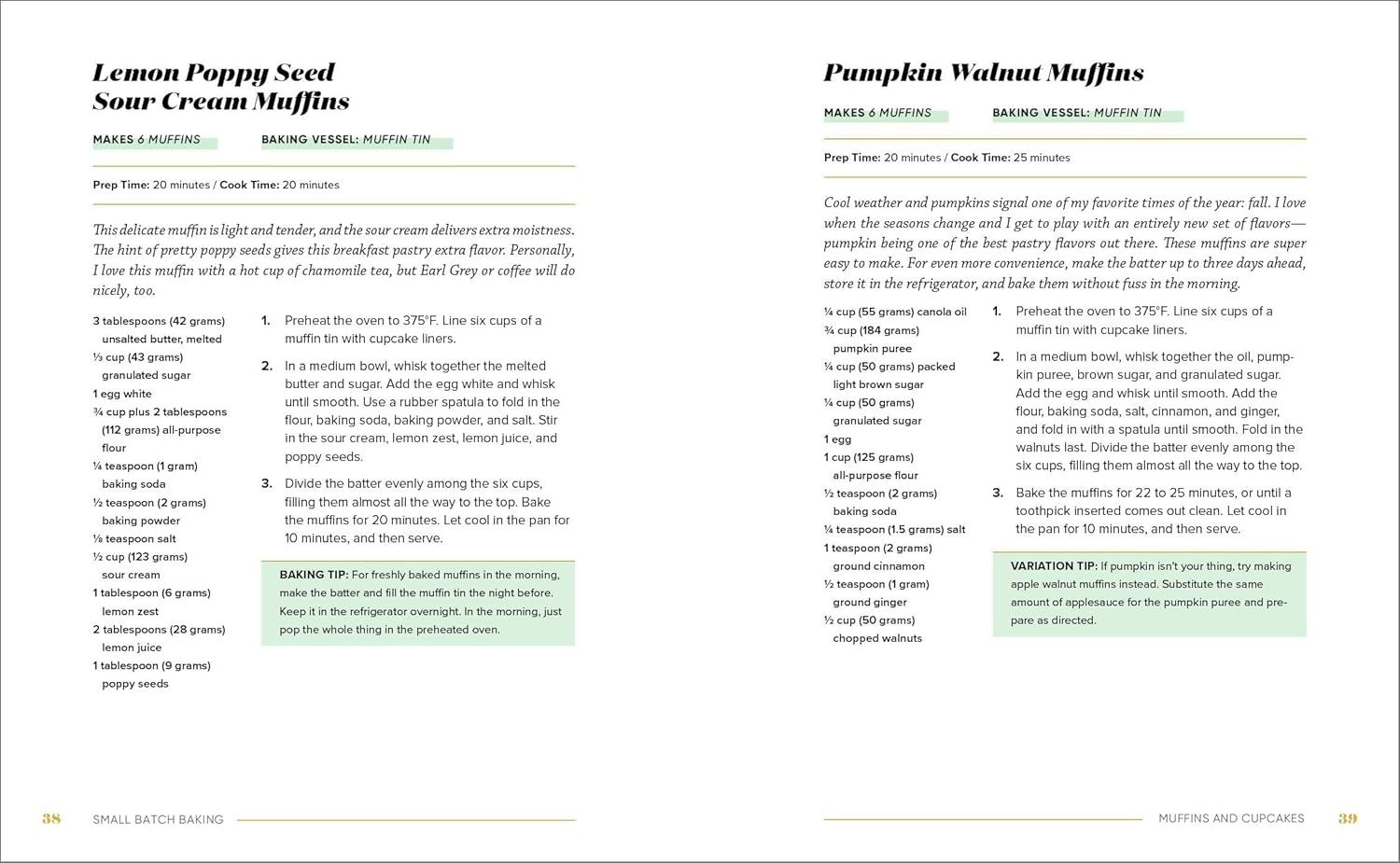 Small Batch Baking: 60 Sweet and Savory Recipes to Satisfy Your Craving image number 3