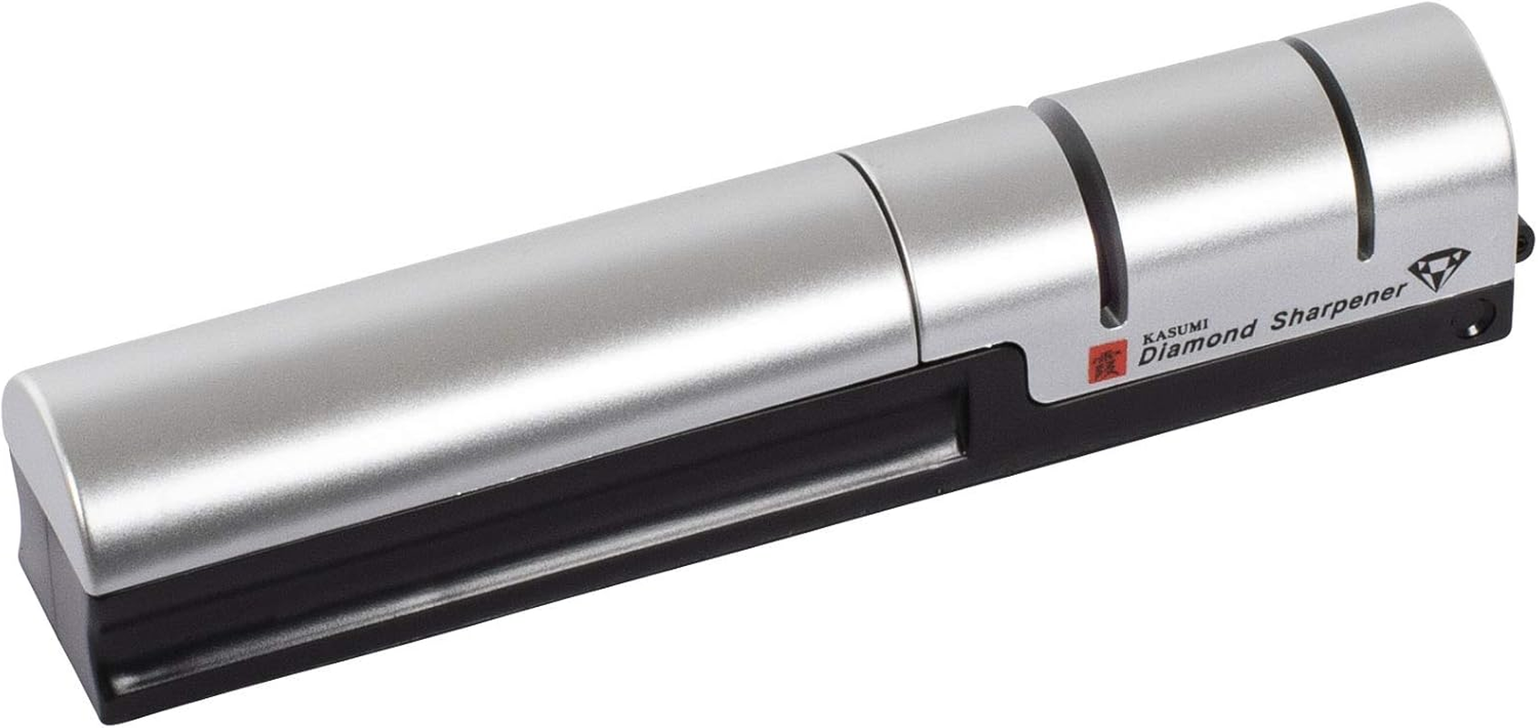 Kasumi 33001 Sharpening Pull through Sharpener, Silver, 7 Inch image number 2