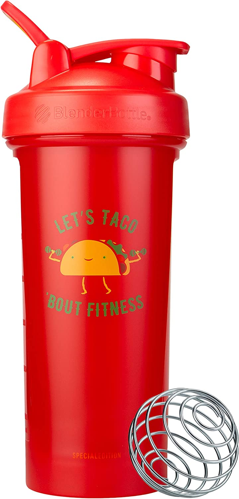 Blenderbottle Just for Fun Classic V2 Shaker Bottle, 28-Ounce, Avo Cardio